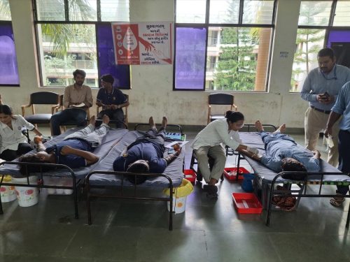 BLOOD DONATION CAMP 2025