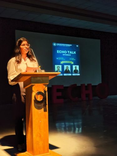 ECHO TALK SEPTEMBER 2025