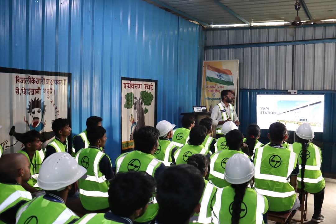 INDUSTRIAL EXPOSURE VISIT TO CASTING YARD AND VAPI BULLET TRAIN STATION 2025