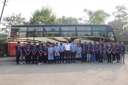 INDUSTRIAL EXPOSURE VISIT TO CASTING YARD AND VAPI BULLET TRAIN STATION 2025