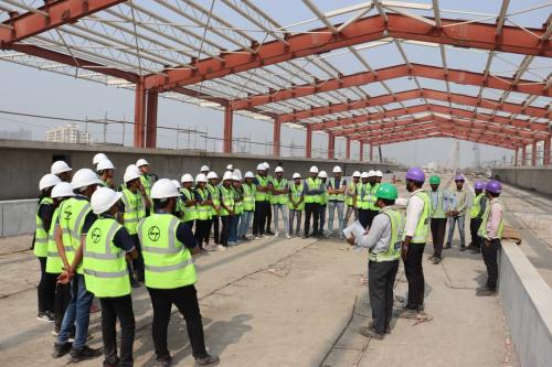 INDUSTRIAL EXPOSURE VISIT TO CASTING YARD AND VAPI BULLET TRAIN STATION 2025