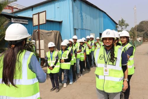 INDUSTRIAL EXPOSURE VISIT TO CASTING YARD AND VAPI BULLET TRAIN STATION 2025