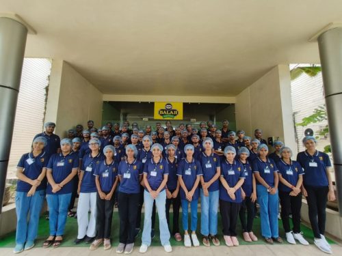 INDUSTRIAL VISIT TO BALAJI WAFERS PVT LTD 2025