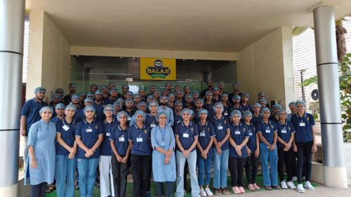 INDUSTRIAL VISIT TO BALAJI WAFERS PVT LTD 2025