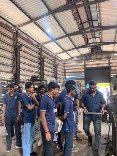 INDUSTRIAL VISIT TO NANDRATAN FOUNDRY 2026