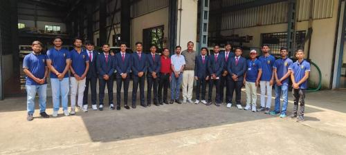 INDUSTRIAL VISIT TO TECHNO GEAR PVT LTD