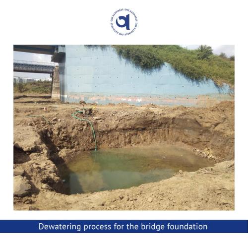 Visit to “Retaining wall and Bridge foundation”