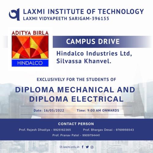 Campus Drive – Hindalco Industries Ltd., Silvassa Khanvel