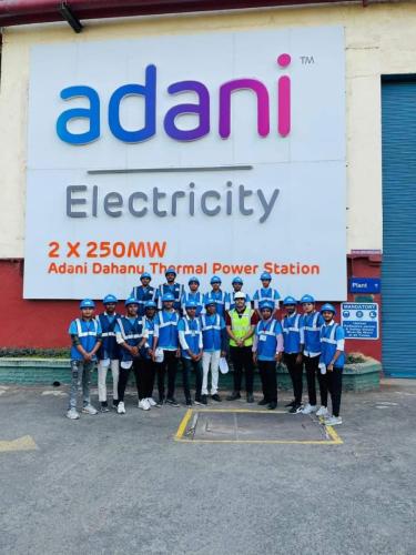 INDUSTRIAL VISIT TO ADANI - DAHANU THERMAL POWER STATION