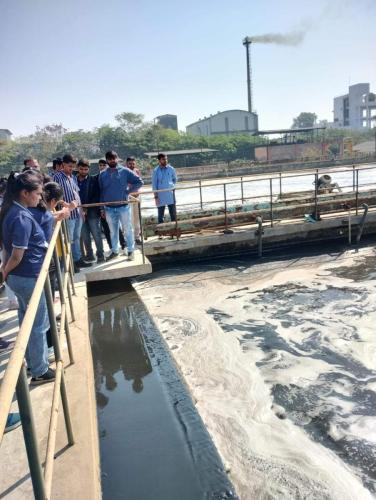 VISIT TO COMMON EFFLUENT TREATMENT PLANT (CETP), SARIGAM