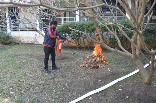 FIRE SAFETY DEMONSTRATION AT LIT