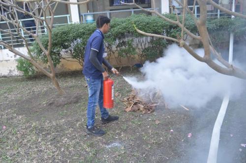 FIRE SAFETY DEMONSTRATION AT LIT