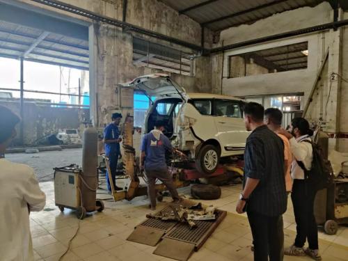 INDUSTRIAL VISIT TO KATARIA AUTOMOBILE PVT. LTD.